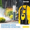 VEVOR Electric Power Washer, 2000 PSI, Max 1.65 GPM Pressure Washer w/ 30 ft Hose & Reel, 5 Quick Connect Nozzles, Foam Cannon