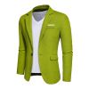 Mens Blazer Slim Fit Sport Coats Suit Jacket for Daily Business and Prom Party