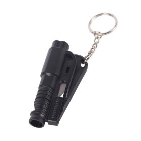 Personalized Mini Self Defense Keychains Suitcase Set Custom Combo Available (Color: Black, Style: Window Breaker)