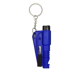 Personalized Mini Self Defense Keychains Suitcase Set Custom Combo Available (Color: Blue, Style: Window Breaker)