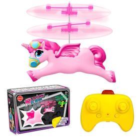 Remote Control Dinosaur Toys for Kids,2 Channel Remote Control Helicopter Flying Dinosaur Toy Drones for Kids 8-12 (Color: Pink)