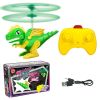 Remote Control Dinosaur Toys for Kids,2 Channel Remote Control Helicopter Flying Dinosaur Toy Drones for Kids 8-12