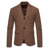 Mens Blazer Two Button Slim Fit Blazer