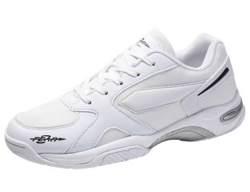 Fear0 NJ Men's High Arch Aggressive Firm Support Orthopedic Comfort Walking Shoes (Color: White, size: 11-11.5)