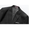 Men's Solid Color Casual Blazers Slim Fit Suit Collar Single Row Two Button Suit Jackets Groom Dress