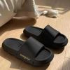 Super soft men's slippers; deodorant bathroom sandals; men's sandals outside; cloud slippers