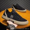 Canvas Shoes Breathable Men Sneakers Casual Walking Flats Slip-on Man Vulacnized Shoes Summer Working Footwear Zapato De Hombre