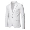 Mens Blazer Two Button Slim Fit Blazer