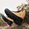 Men's winter new large size outdoor field training field training boots Hiking shoes Hiking shoes men's ankle boots