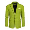 Mens Blazer Slim Fit Sport Coats Suit Jacket for Daily Business and Prom Party