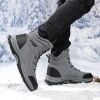 New men's winter Oxford cloth outdoor waterproof non-slip hiking boots warm non-slip men's shoes 39-48